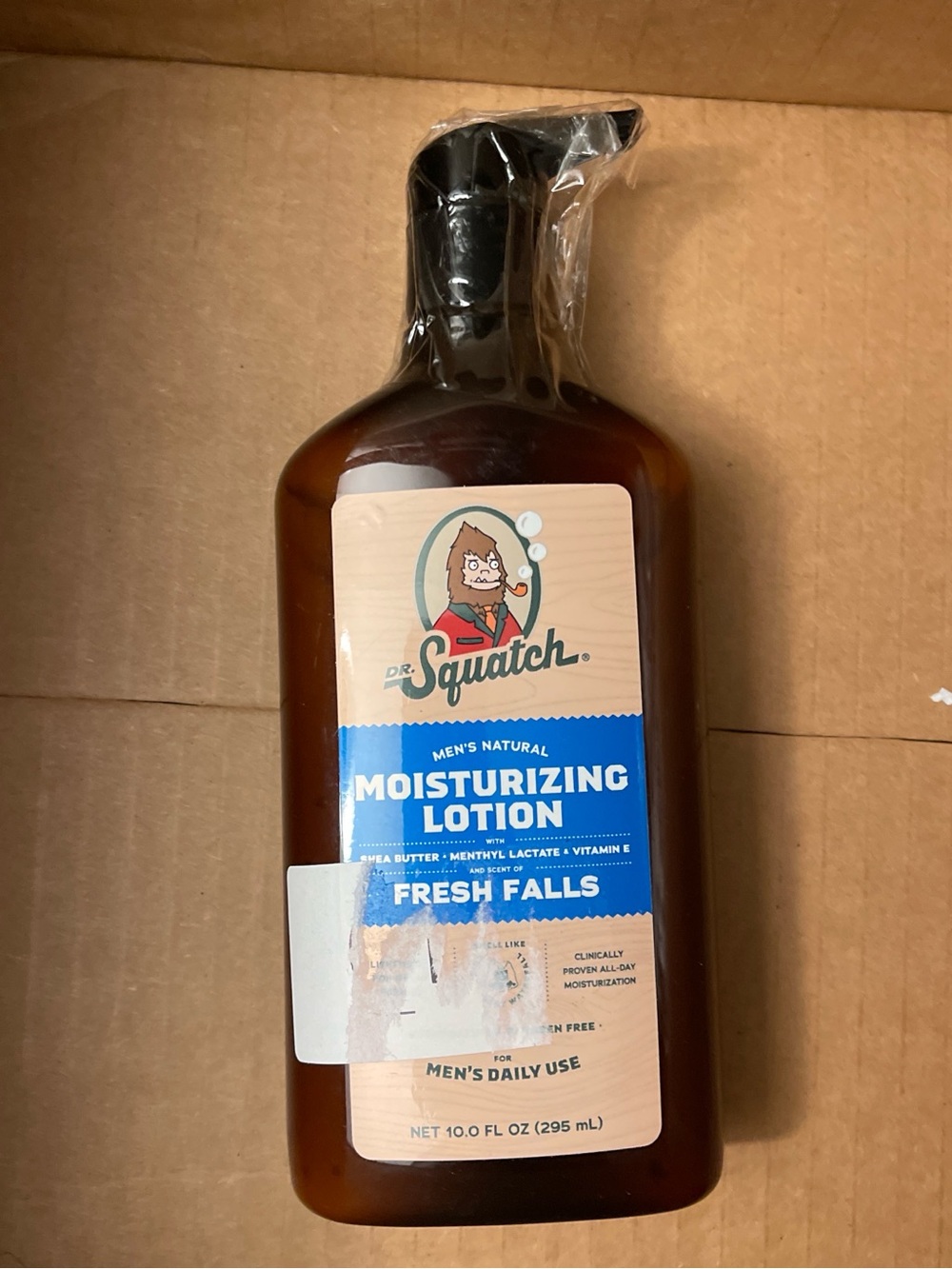Fresh Falls Moisturizing Lotion — Men's Natural, Brown